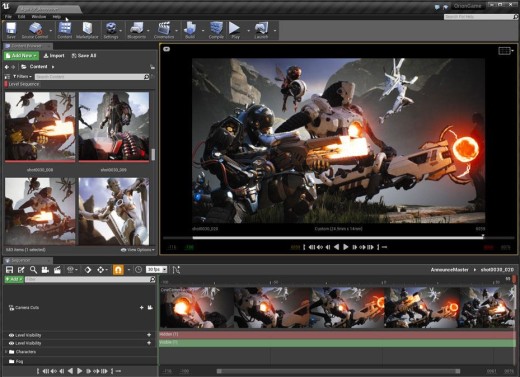 Immagine pubblicata in relazione al seguente contenuto: Epic rende disponibile gratuitamente il motore grafico Unreal Engine 4.13 | Nome immagine: news24890_Unreal-Engine-Screenshot_1.jpg