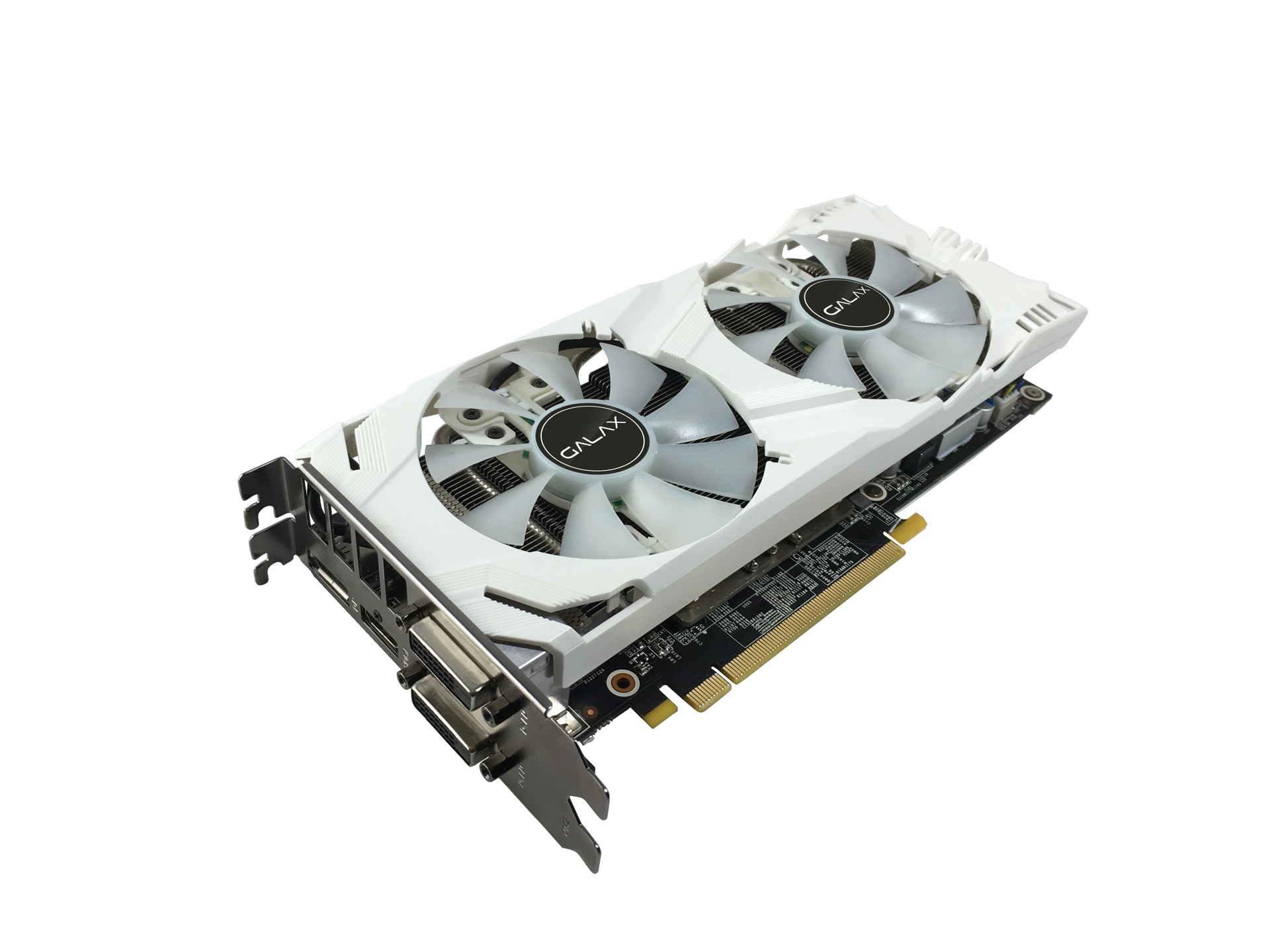 Immagine pubblicata in relazione al seguente contenuto: GALAX lancia la video card GeForce GTX 1060 EXOC 6GB White Edition | Nome immagine: news25009_GALAX-GeForce-GTX-1060-EXOC-6GB-White-Edition_3.jpg