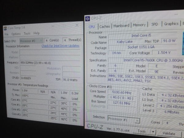 Immagine pubblicata in relazione al seguente contenuto: Foto e specifiche della CPU Intel Kaby Lake Core i5-7600K per desktop | Nome immagine: news25095_Core-i5-7600K_2.jpg