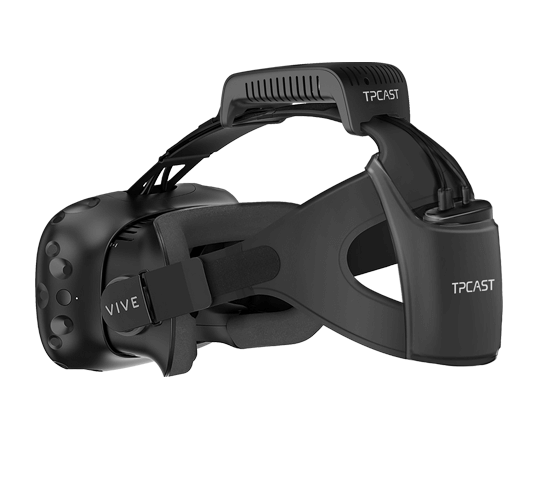 Immagine pubblicata in relazione al seguente contenuto: HTC introduce un kit di upgrade che rende wireless il proprio headset VR Vive | Nome immagine: news25254_HTC-TPCast_2.png