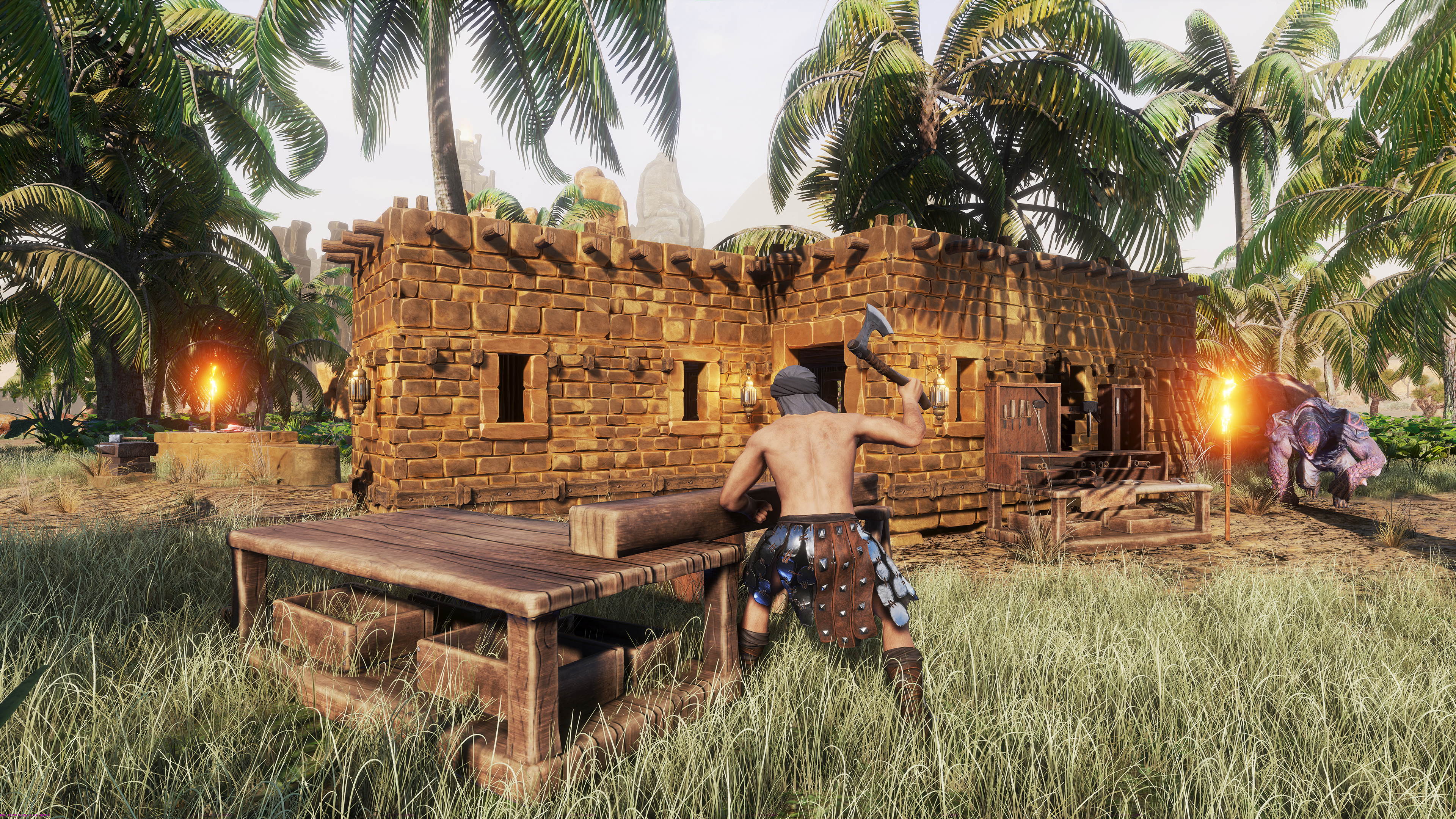 Immagine pubblicata in relazione al seguente contenuto: Funcom e NVIDIA pubblicano nuovi screenshot a 360 di Conan Exiles | Nome immagine: news25265_Conan-Exiles-Screenshot_2.jpg