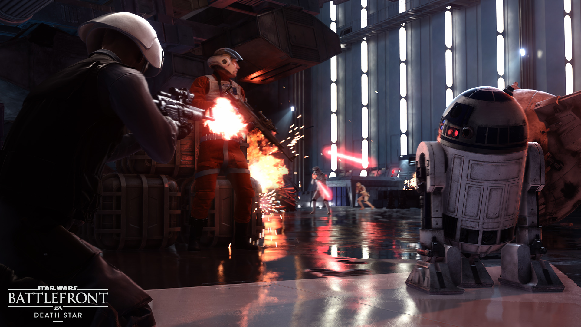 Immagine pubblicata in relazione al seguente contenuto: EA annuncia Star Wars Battlefront: Ultimate Edition e il DLC Rogue One: Scarif | Nome immagine: news25273_star-wars-battlefront-rogue-one-scarif-dlc-screenshot_2.jpg