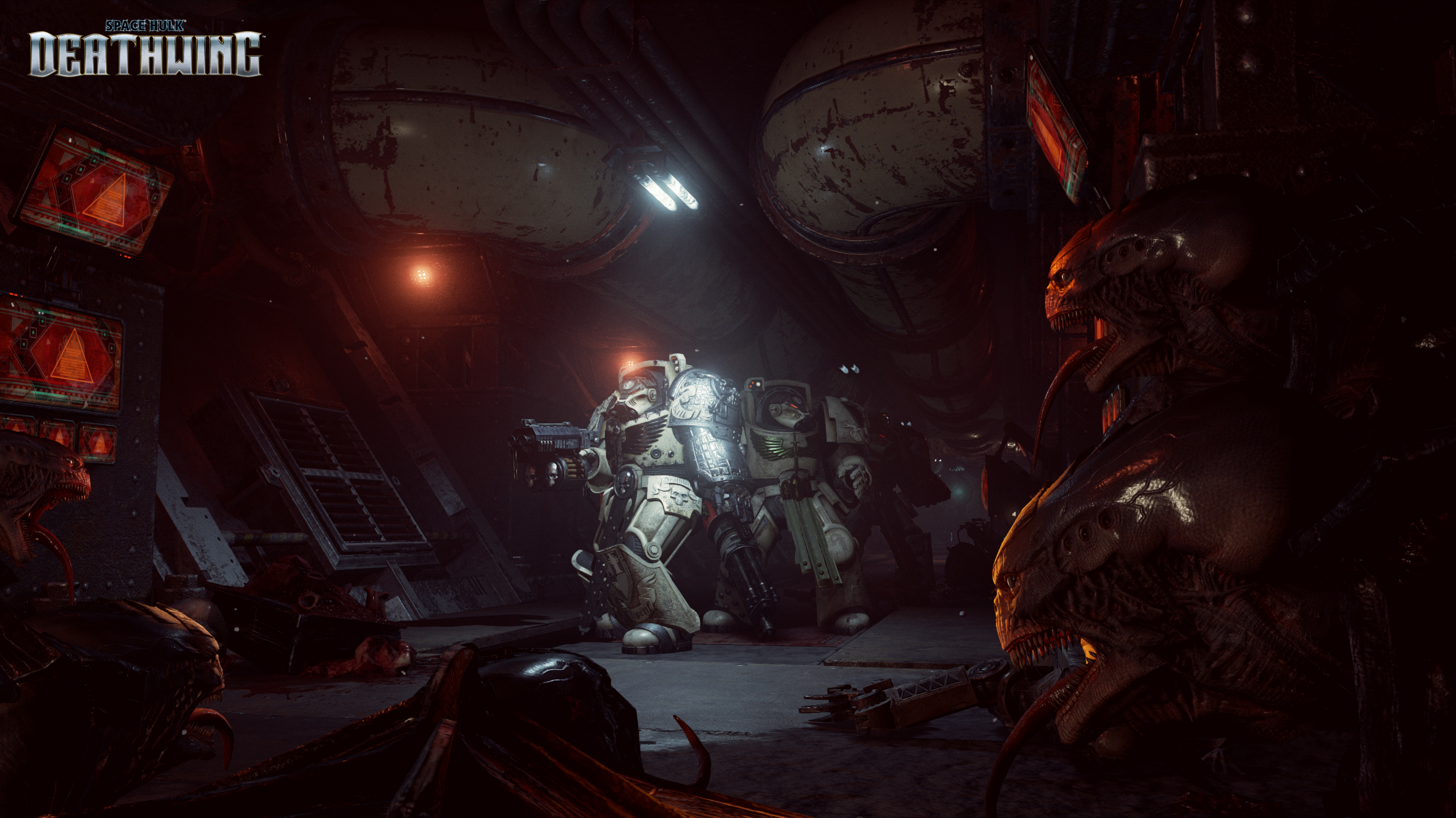 Immagine pubblicata in relazione al seguente contenuto: 17 minuti di gameplay in single-player dello shooterSpace Hulk: Deathwing | Nome immagine: news25285_Space-Hulk-Deathwing-Screenshot_8.jpg