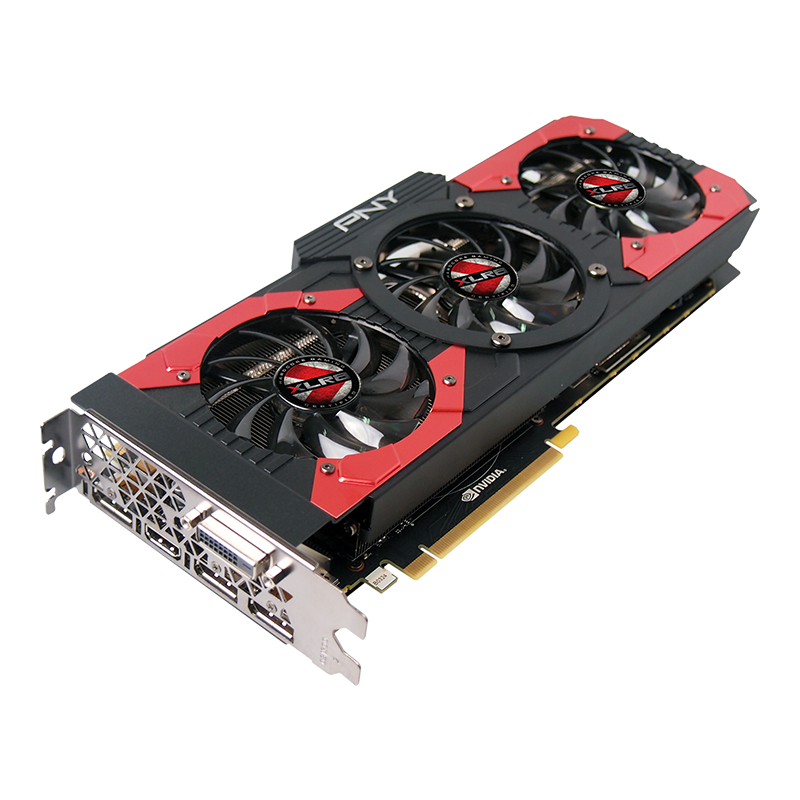 Immagine pubblicata in relazione al seguente contenuto: La video card factory-overclocked GeForce GTX 1080 XLR8 Gaming OC di PNY | Nome immagine: news25328_GeForce-GTX-1080-XLR8-Gaming-OC_1.png