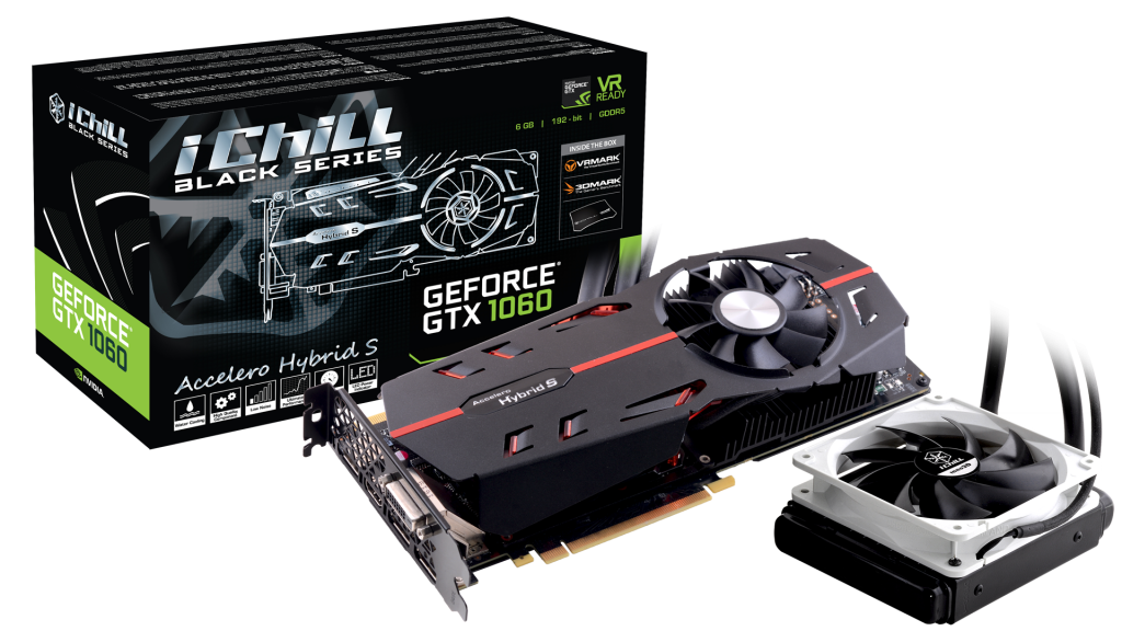 Media asset in full size related to 3dfxzone.it news item entitled as follows: Inno3D lancia la video card iChill GeForce GTX 1060 Black con cooler ibrido | Image Name: news25348_Inno3D-iChill-GeForce-GTX-1060-Black_1.png