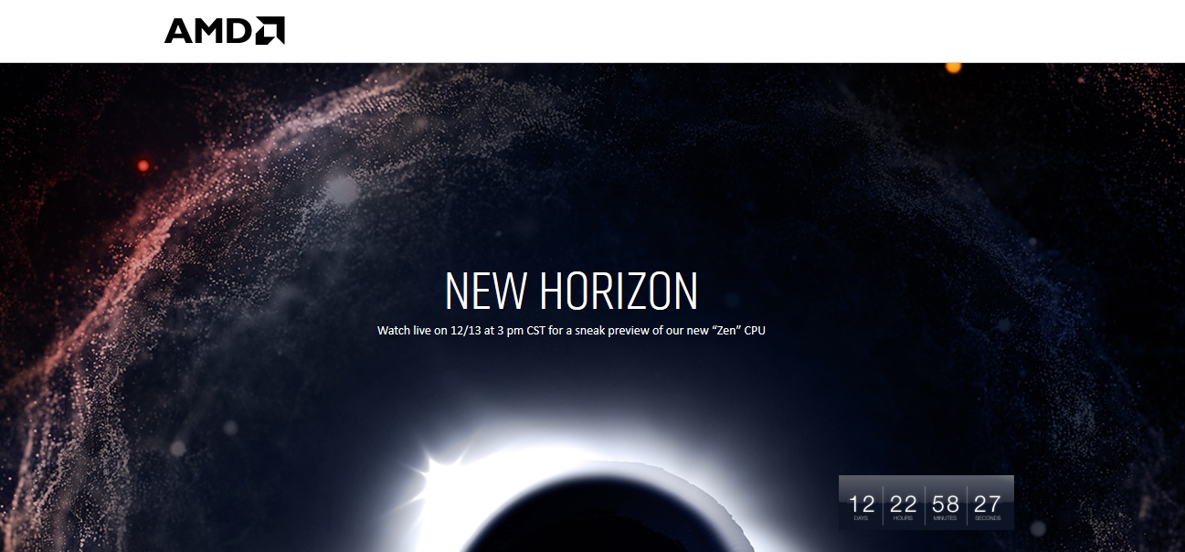 Immagine pubblicata in relazione al seguente contenuto: Presto AMD aprir nuovi orizzonti per i gamer con una preview delle CPU Zen | Nome immagine: news25356_AMD-New-Horizon_1.jpg