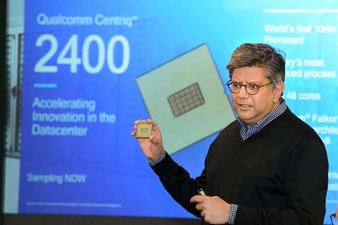 Immagine pubblicata in relazione al seguente contenuto: Qualcomm annuncia Centriq 2400, i primi processori per server prodotti a 10nm | Nome immagine: news25399_Centriq-2400_1.jpg