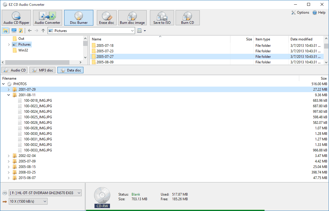 Media asset in full size related to 3dfxzone.it news item entitled as follows: Audio Ripping & Burning Utilities: EZ CD Audio Converter 5.0.4.1 | Image Name: news25403_EZ-CD-Audio-Converter-Screenshot_2.png