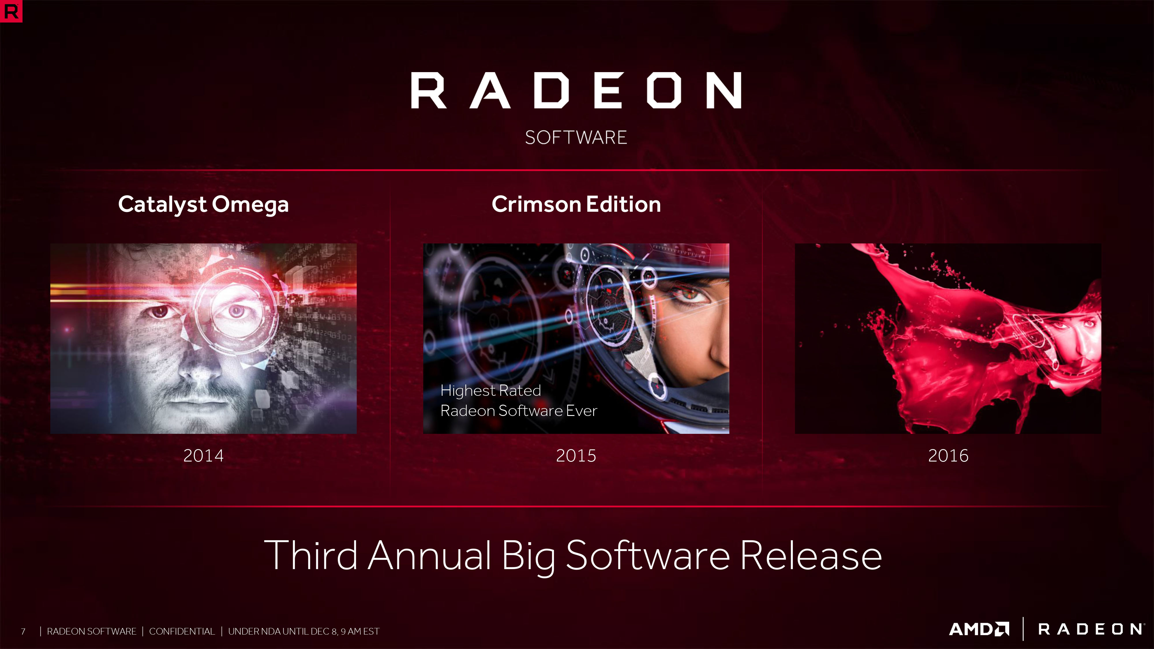 Media asset in full size related to 3dfxzone.it news item entitled as follows: AMD rilascia il driver Radeon Software Crimson ReLive Edition 16.12.1 | Image Name: news25407_AMD-Radeon-Software-Crimson-ReLive-Edition_2.jpg