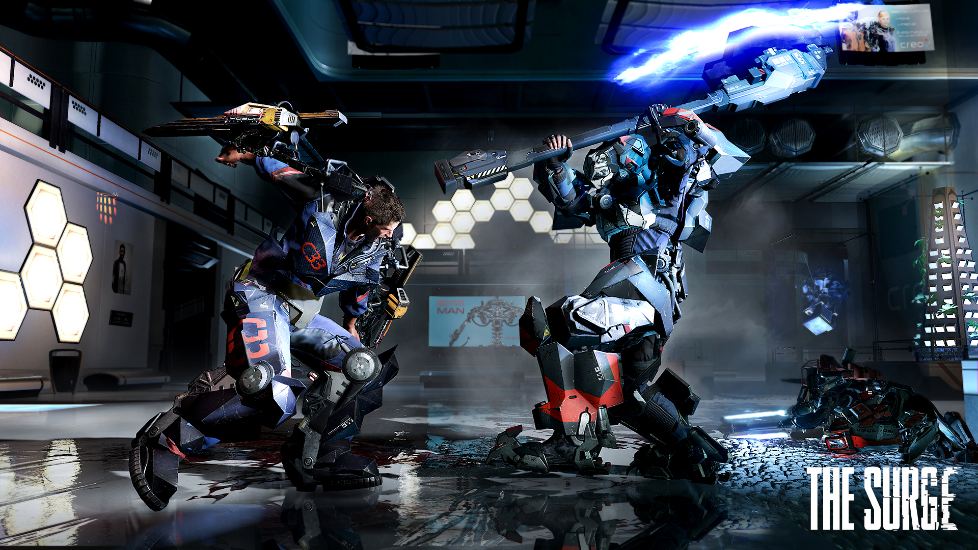 Immagine pubblicata in relazione al seguente contenuto: Nuovi gameplay trailer e screenshots del game RPG Sci-Fi The Surge | Nome immagine: news25435_The-Surge-Screenshot_2.jpg