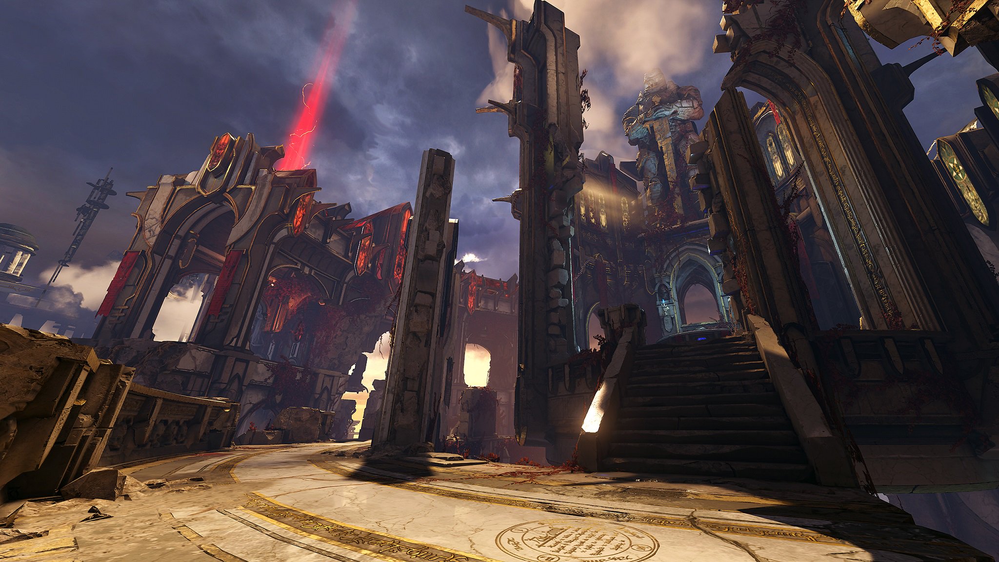 Immagine pubblicata in relazione al seguente contenuto: Bethesda presenta Bloodfall, il terzo e ultimo DLC per il game DOOM | Nome immagine: news25446_DOOM-Bloodfall-DLC-Screenshot_2.jpg