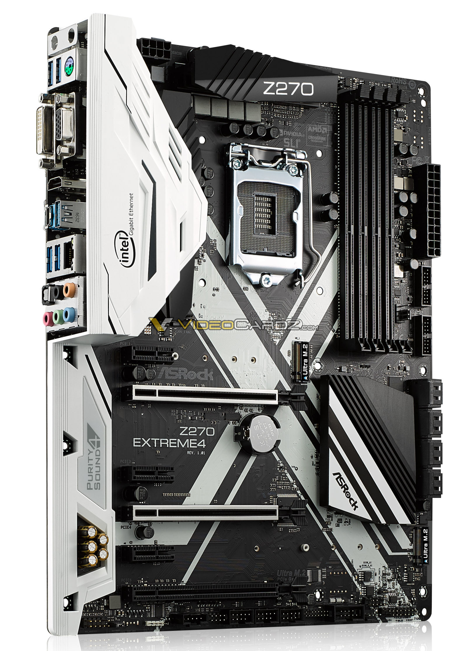 Immagine pubblicata in relazione al seguente contenuto: La motherboard Z270 Extreme4 di ASRock per le CPU Intel Kaby Lake | Nome immagine: news25500_ASRock-Z270-Extreme4_1.jpg