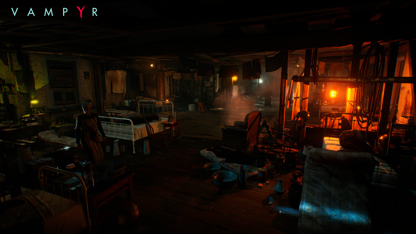 Immagine pubblicata in relazione al seguente contenuto: Focus Home pubblica trailer e screenshots del game action RPG Vampyr | Nome immagine: news25503_Vampyr-Screenshot_8.jpg