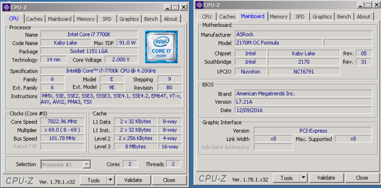 Immagine pubblicata in relazione al seguente contenuto: Overclocking: una CPU Intel Core i7-7700K Kaby Lake supera la soglia dei 7GHz | Nome immagine: news25524_Intel-Core-i7-7700K-Overclocking-Benchmark_1.jpg
