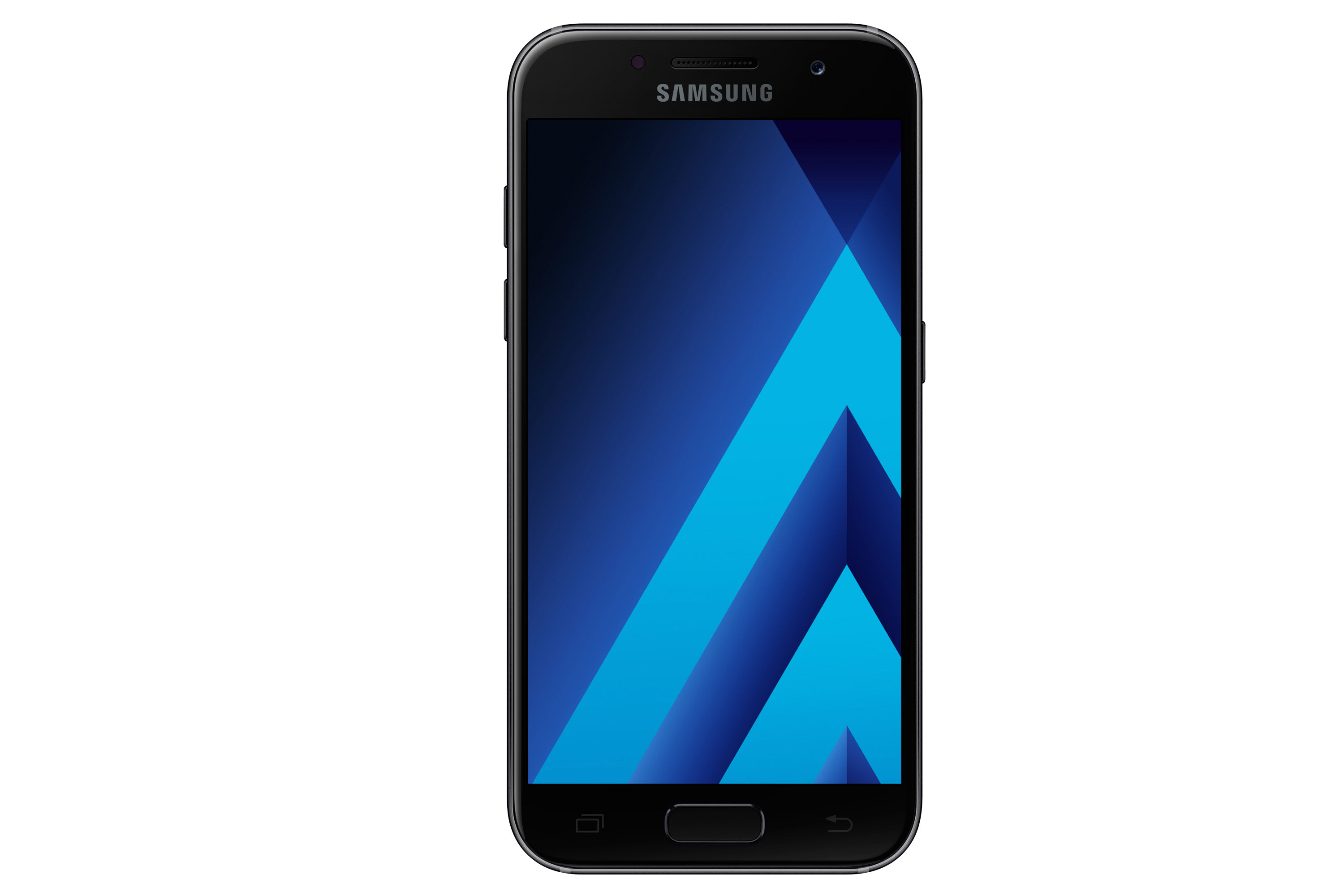 Immagine pubblicata in relazione al seguente contenuto: Samsung annuncia gli smartphone Galaxy A3, Galaxy A5 e Galaxy A7 (2017) | Nome immagine: news25555_Galaxy-A3_Black-Sky_1.jpg