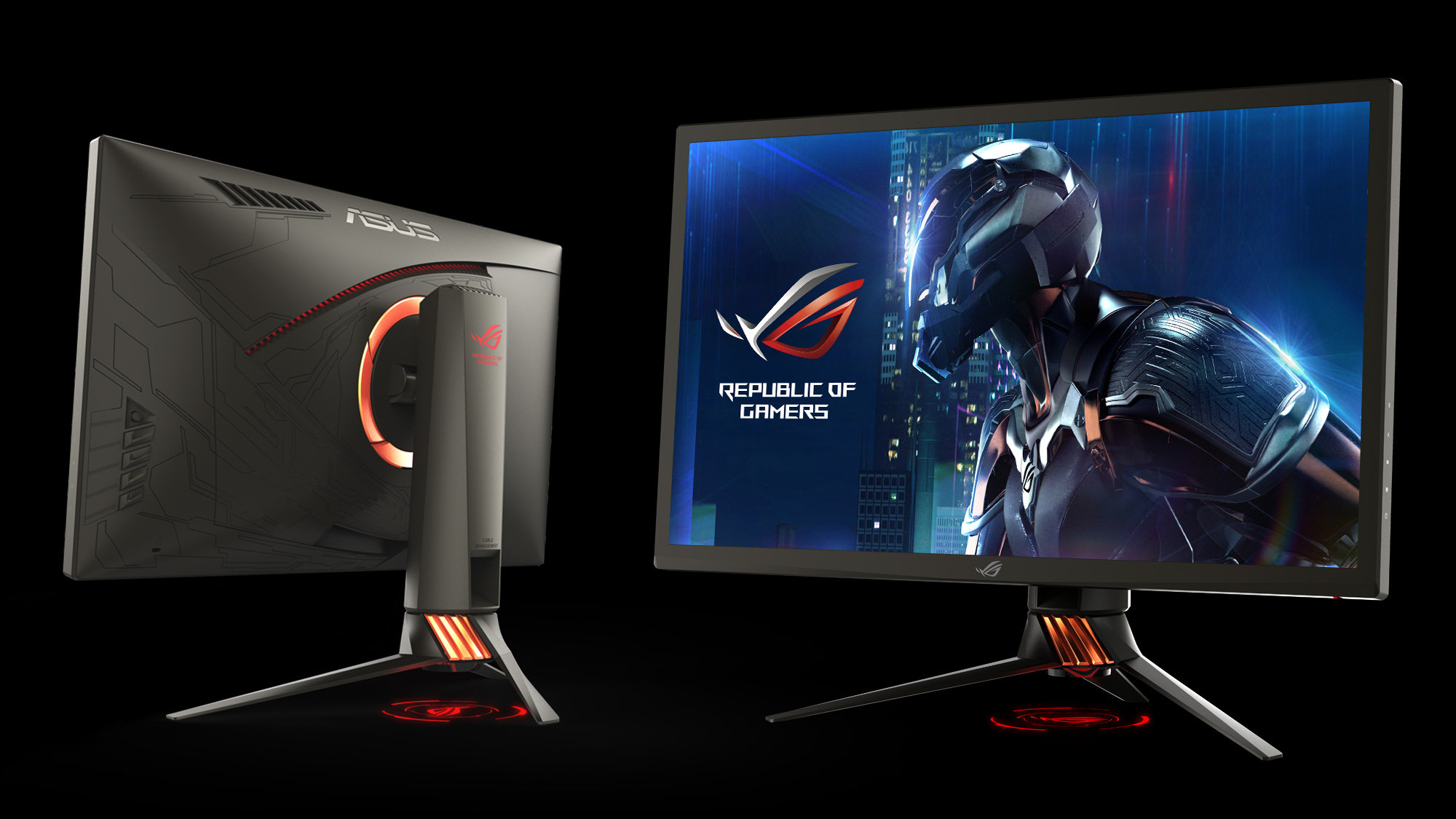 Immagine pubblicata in relazione al seguente contenuto: ASUS mostra i gaming monitor ROG Swift PG27UQ, Swift PG258Q e Strix XG27VQ | Nome immagine: news25593_ASUS-ROG-Swift-PG27UQ_1.jpg