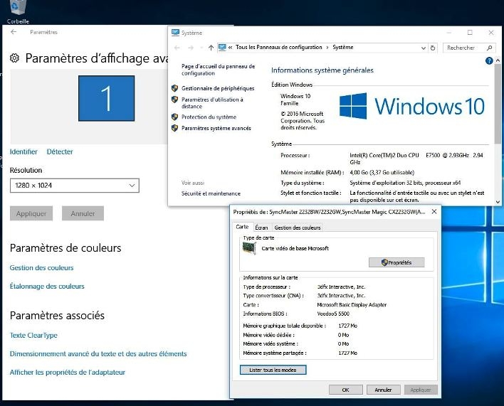 Immagine pubblicata in relazione al seguente contenuto: La video card 3dfx Voodoo5 gira su Windows 10 con il driver Microsoft nativo | Nome immagine: news25624_voodoo5-works-with-windows-10_2.jpg