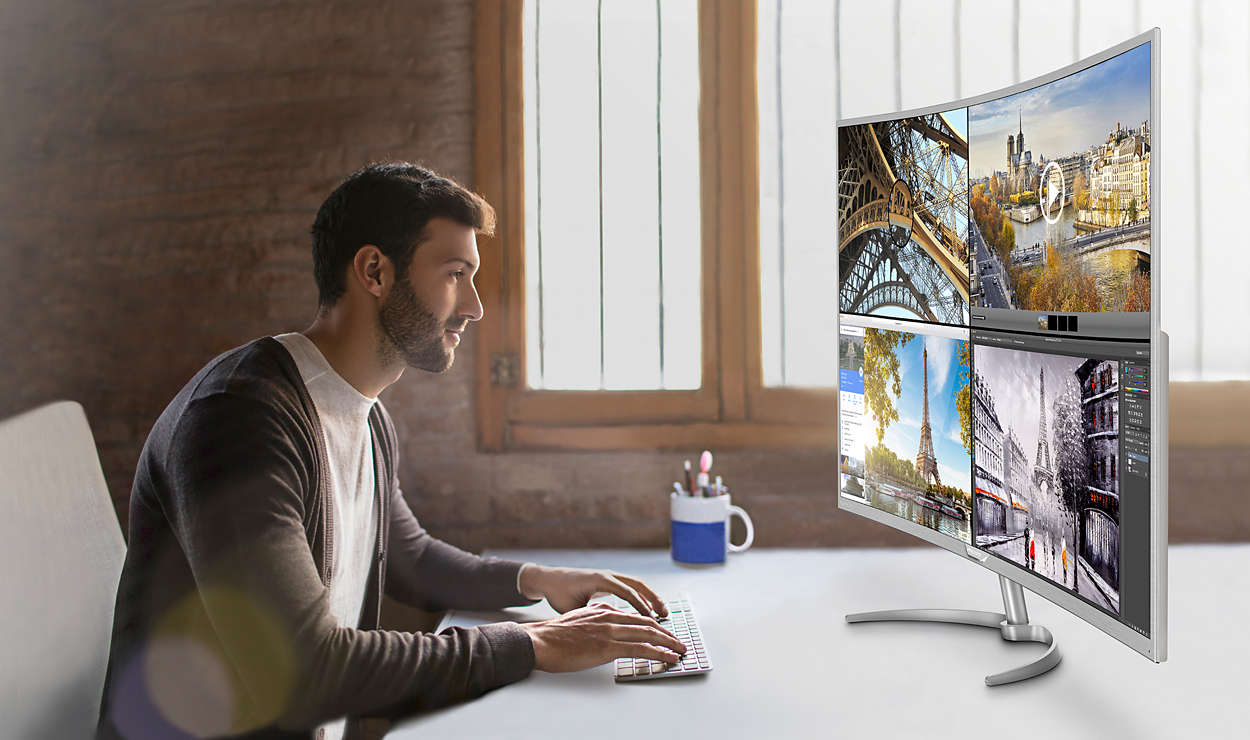 Immagine pubblicata in relazione al seguente contenuto: Philips lancia BDM4037UW, un monitor 4K Ultra HD a schermo curvo da 40-inch | Nome immagine: news25634_Monitor-Philips-BDM4037UW_3.jpg