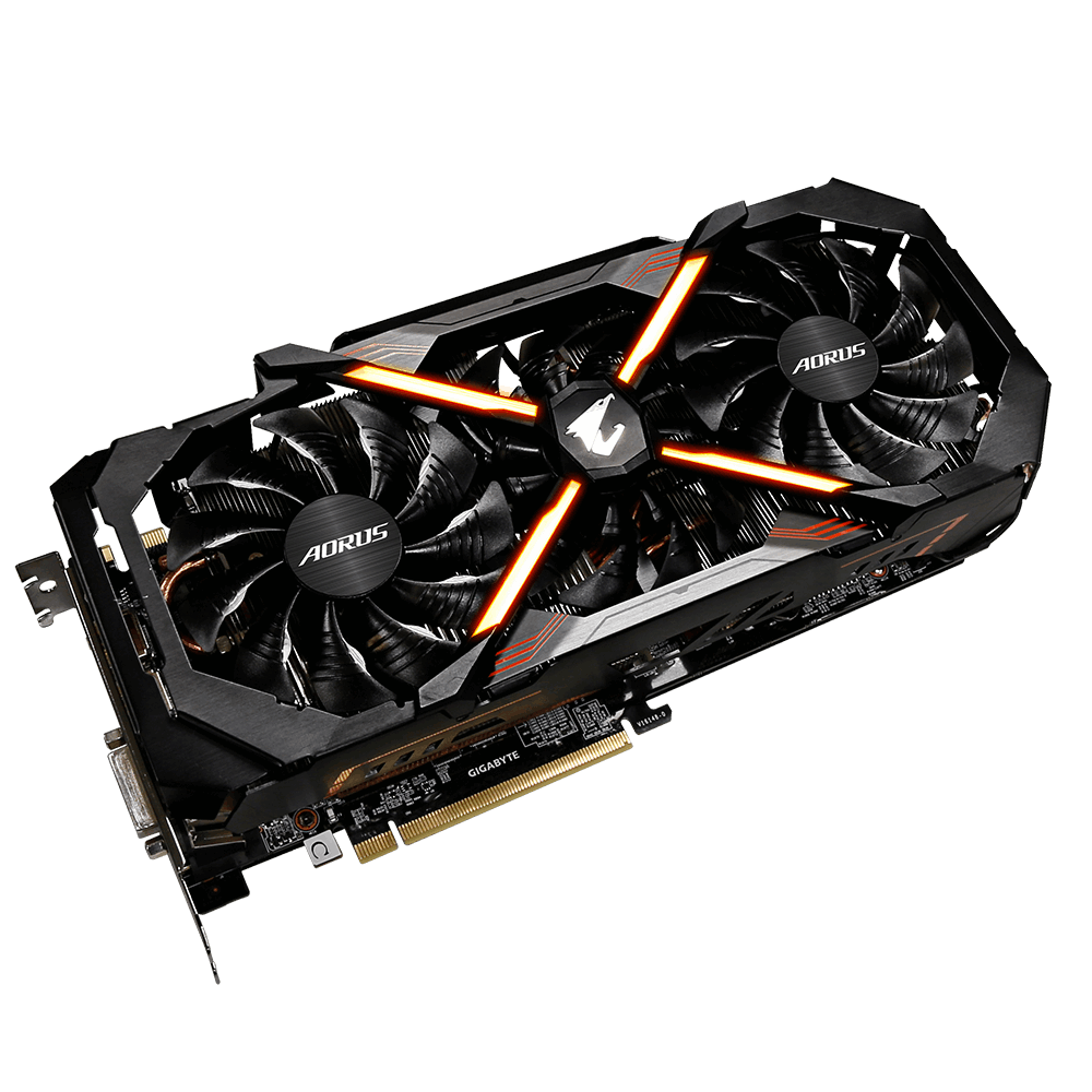 Immagine pubblicata in relazione al seguente contenuto: GIGABYTE introduce la video card AORUS GeForce GTX 1080 Xtreme Edition 8G | Nome immagine: news25643_GIGABYTE_AORUS-GeForce-GTX-1080-Xtreme-Edition-8G_1.png