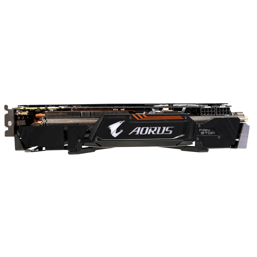 Immagine pubblicata in relazione al seguente contenuto: GIGABYTE introduce la video card AORUS GeForce GTX 1080 Xtreme Edition 8G | Nome immagine: news25643_GIGABYTE_AORUS-GeForce-GTX-1080-Xtreme-Edition-8G_2.png