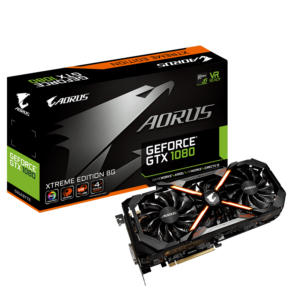 Immagine pubblicata in relazione al seguente contenuto: GIGABYTE introduce la video card AORUS GeForce GTX 1080 Xtreme Edition 8G | Nome immagine: news25643_GIGABYTE_AORUS-GeForce-GTX-1080-Xtreme-Edition-8G_4.png