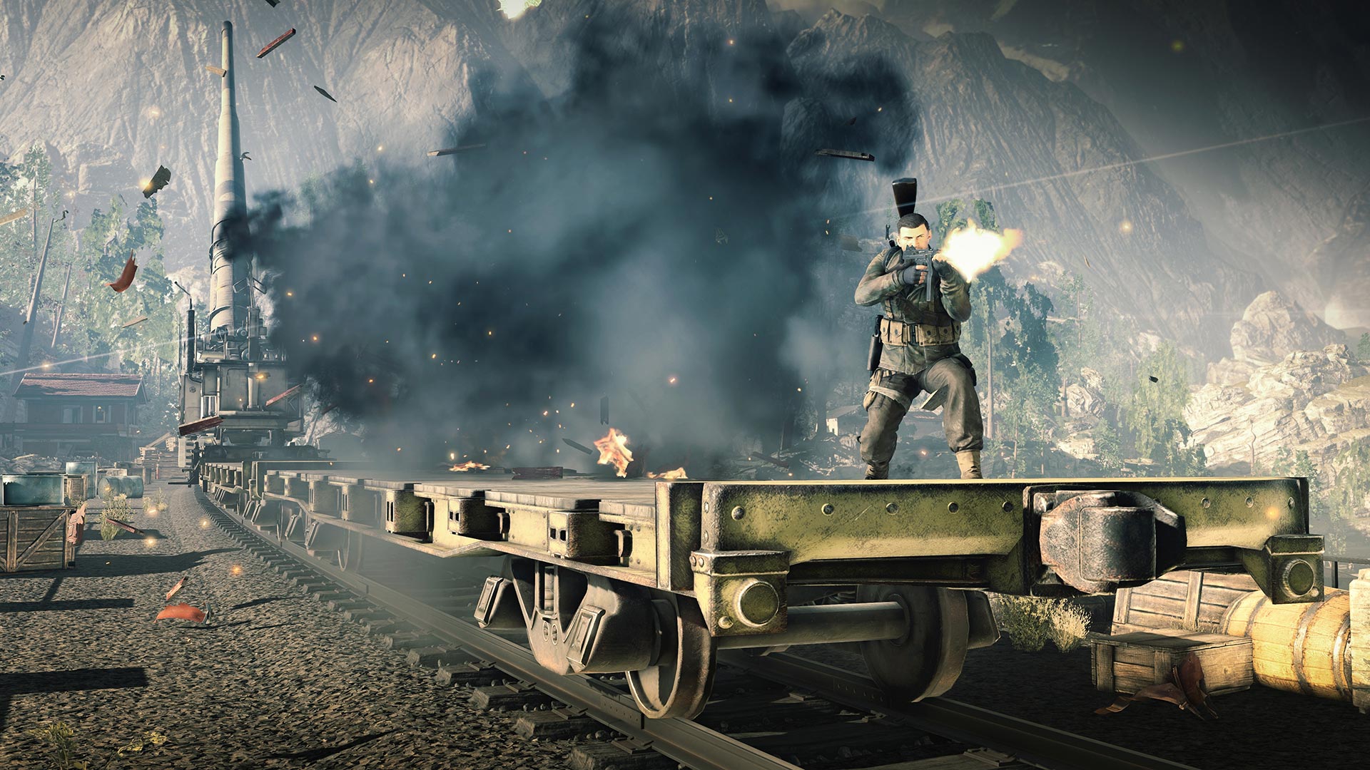 Immagine pubblicata in relazione al seguente contenuto: Gameplay e story trailer dello shooter in terza persona Sniper Elite 4 | Nome immagine: news25738_Sniper-Elite-4-Screenshot_4.jpg