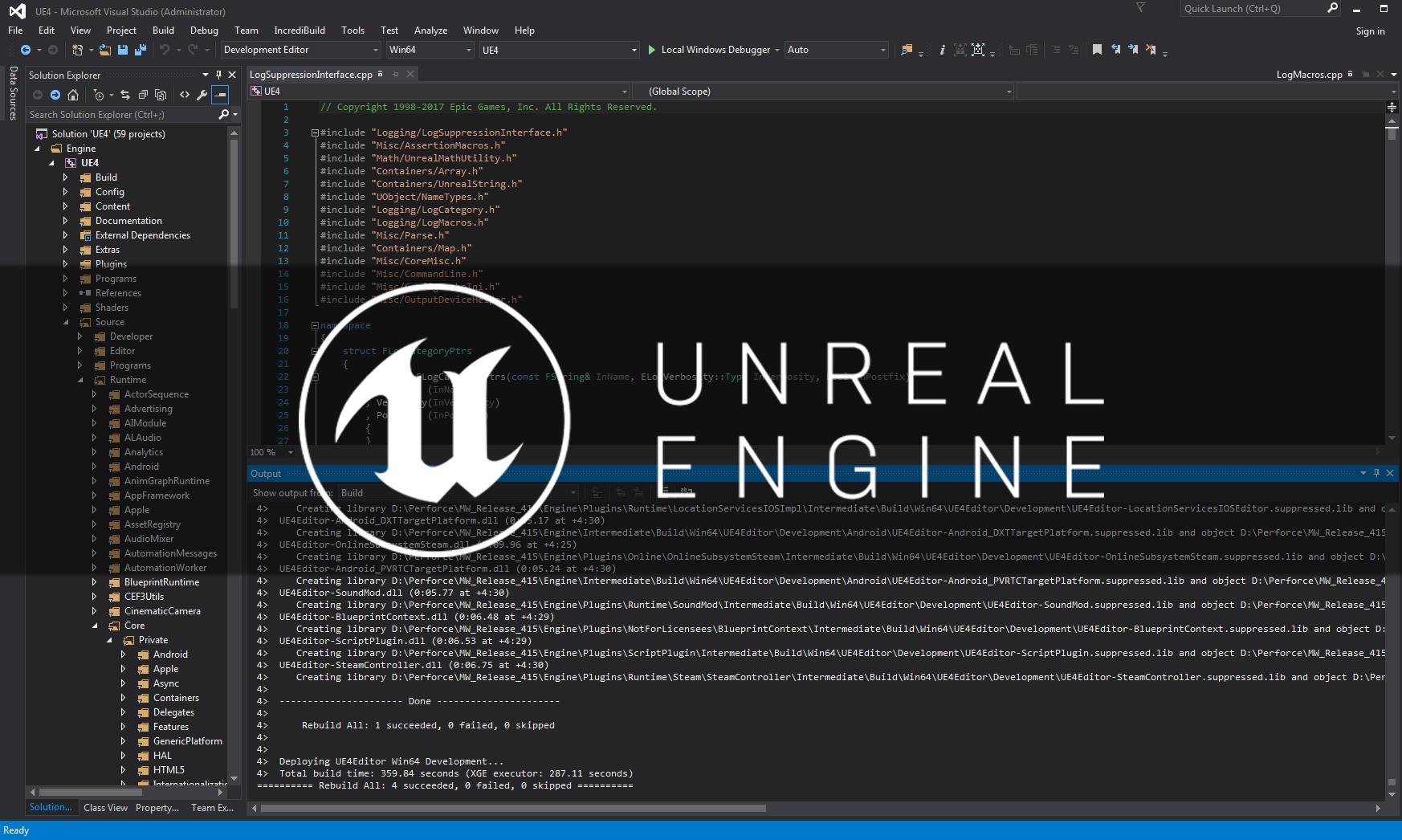 Immagine pubblicata in relazione al seguente contenuto: Unreal Engine 4.15 supporta Nintendo Switch, AFR su NVIDIA SLI e HDR | Nome immagine: news25834_Unreal-Engine_3.jpg