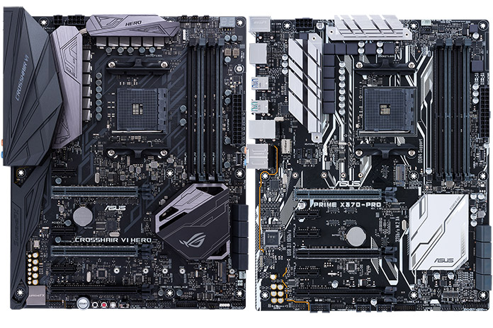 Immagine pubblicata in relazione al seguente contenuto: Problemino per le motherboard con CPU AMD Ryzen e DDR4 ad alte frequenze | Nome immagine: news25880_ASUS-Ryzen-Motherboard_1.jpg