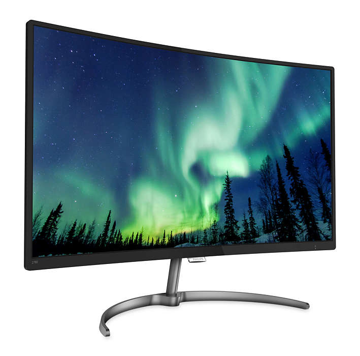 Immagine pubblicata in relazione al seguente contenuto: Philips introduce il monitor Full HD 278E8QJAB a schermo curvo da 27-inch | Nome immagine: news25896_Philips_278E8QJAB_2.jpg