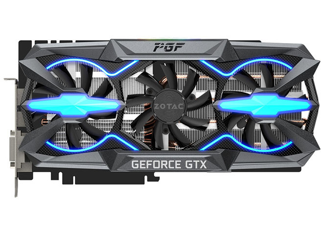 Immagine pubblicata in relazione al seguente contenuto: Zotac mostra in anteprima la card non reference GeForce GTX 1080 Ti PGF Edition | Nome immagine: news25915_Zotac-GeForce-GTX-1080-Ti-PGF-Edition_4.jpg