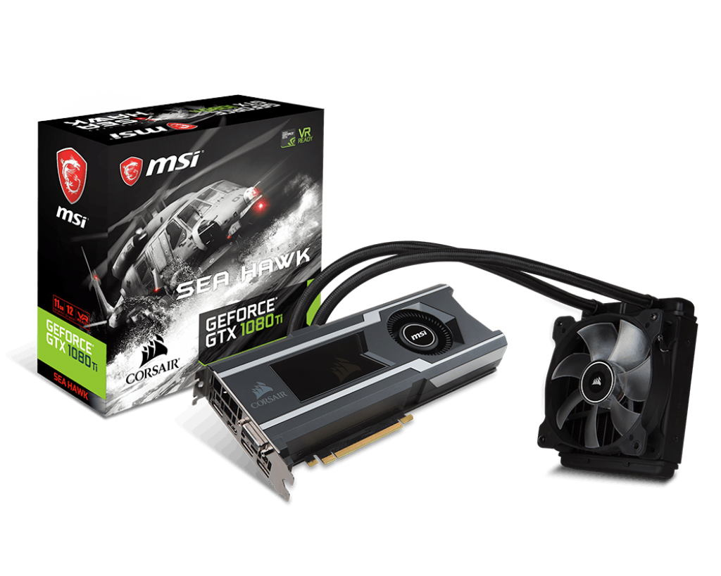 Immagine pubblicata in relazione al seguente contenuto: MSI introduce le video card GeForce GTX 1080 Ti Sea Hawk e Hawk X | Nome immagine: news26085_GeForce-GTX-1080-Ti-Sea-Hawk-X_4.png