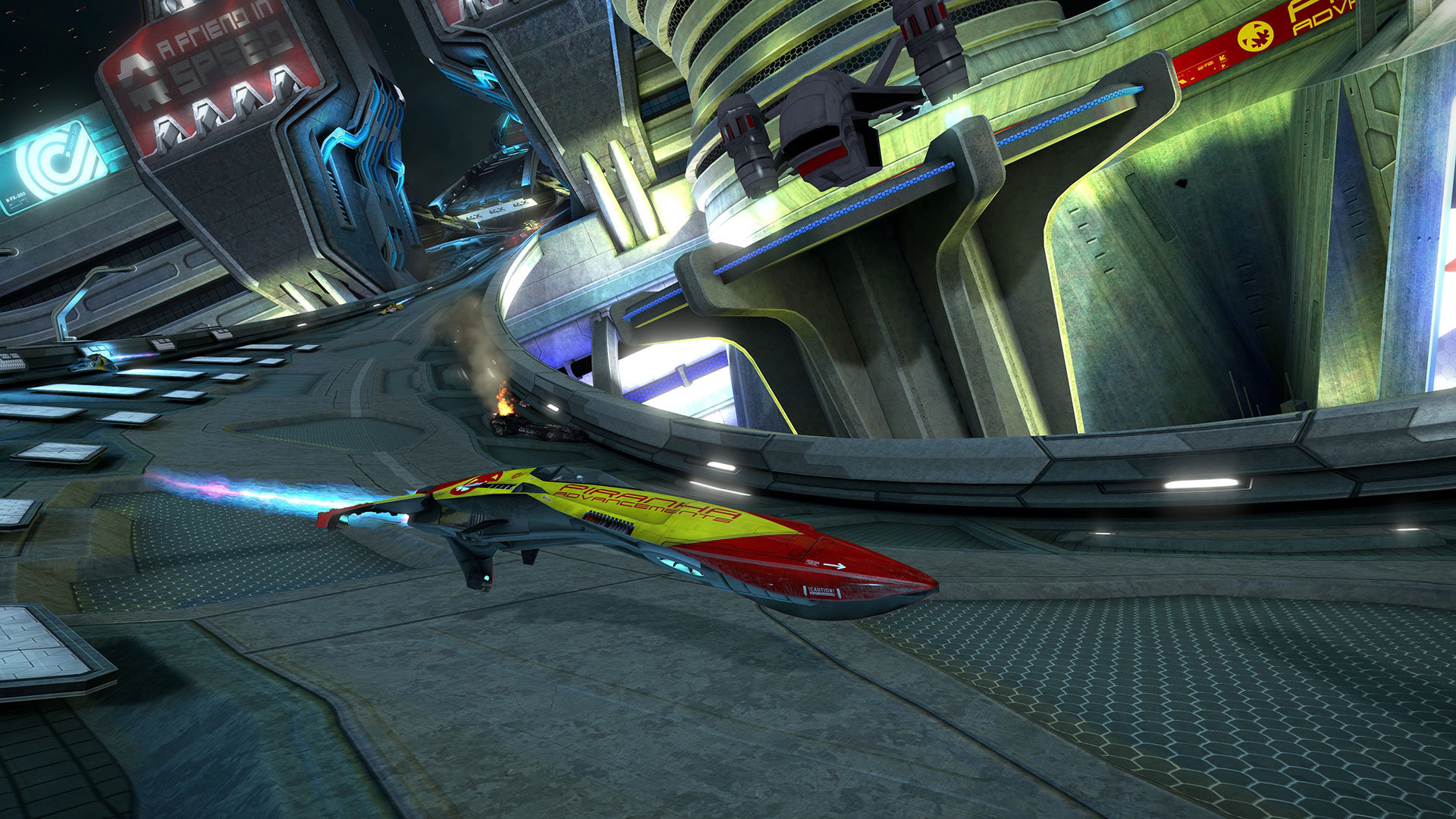 Media asset in full size related to 3dfxzone.it news item entitled as follows: Wipeout Omega Collection: Sony pubblica trailer, screenshots e data di lancio | Image Name: news26090_Wipeout-Omega-Collection_1.jpg