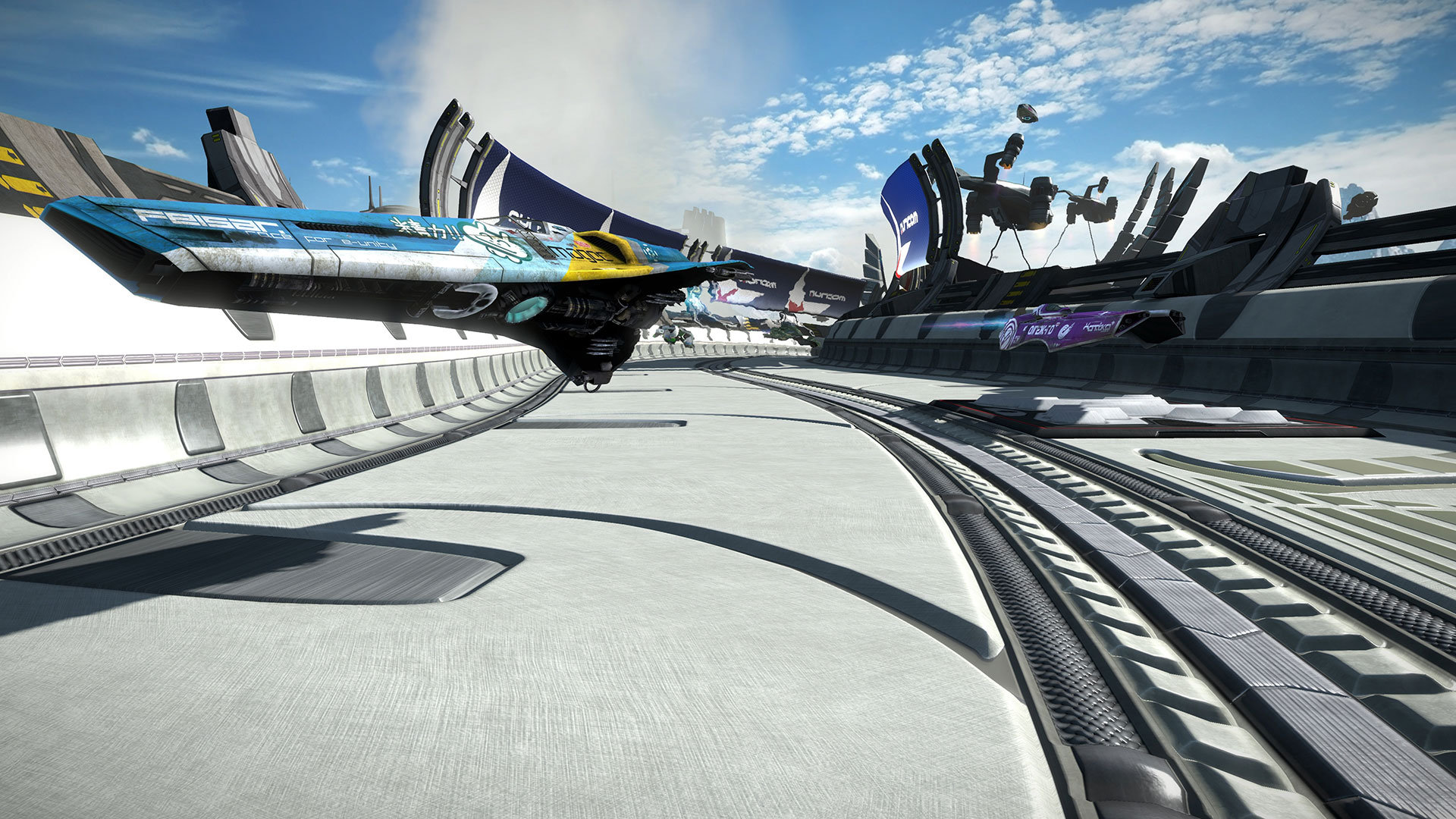 Media asset in full size related to 3dfxzone.it news item entitled as follows: Wipeout Omega Collection: Sony pubblica trailer, screenshots e data di lancio | Image Name: news26090_Wipeout-Omega-Collection_8.jpg