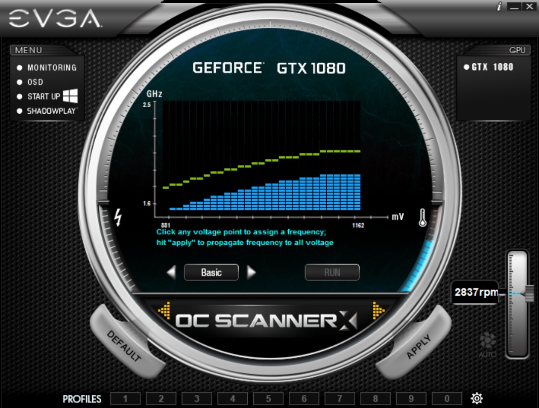 Media asset in full size related to 3dfxzone.it news item entitled as follows: NVIDIA GeForce Tweaking & Tuning Utilities: EVGA Precision XOC 6.1.2 | Image Name: news26132_EVGA-Precision-XOC-Screenshot_1.jpg