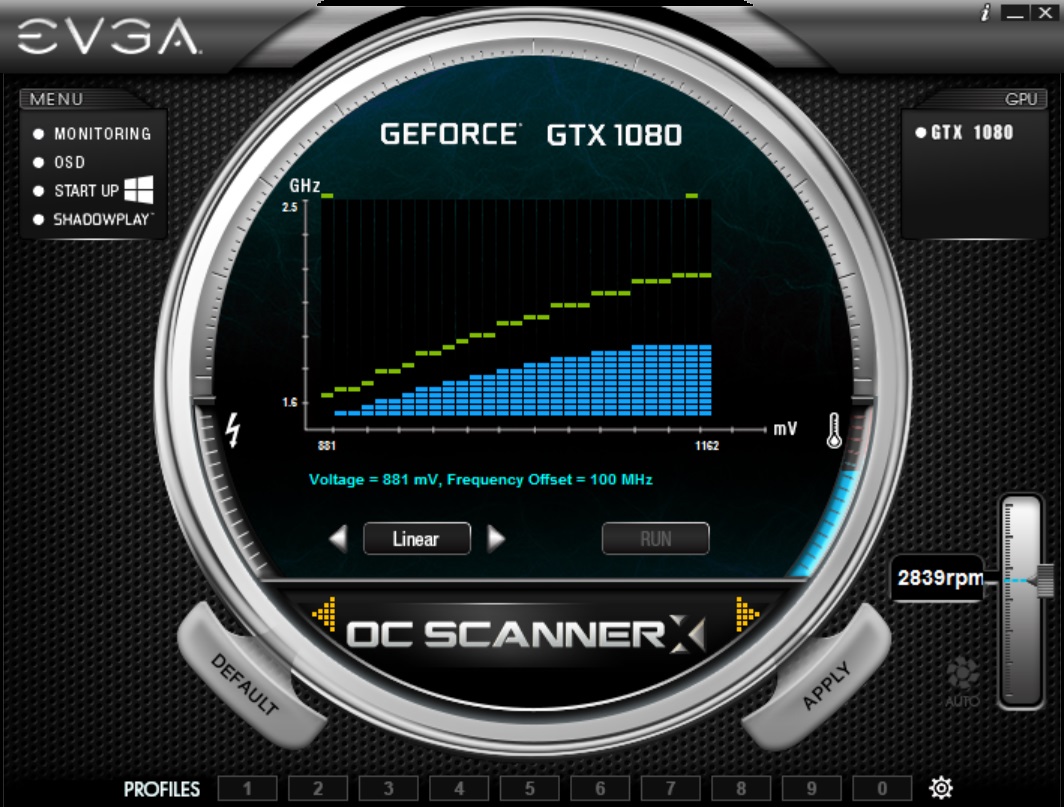 Media asset in full size related to 3dfxzone.it news item entitled as follows: NVIDIA GeForce Tweaking & Tuning Utilities: EVGA Precision XOC 6.1.2 | Image Name: news26132_EVGA-Precision-XOC-Screenshot_3.jpg