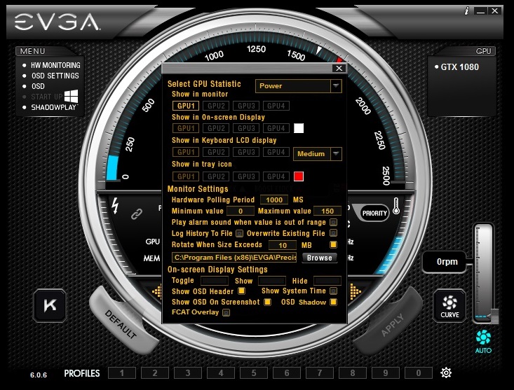 Immagine pubblicata in relazione al seguente contenuto: NVIDIA GeForce Tweaking & Tuning Utilities: EVGA Precision XOC 6.1.2 | Nome immagine: news26132_EVGA-Precision-XOC-Screenshot_4.jpg