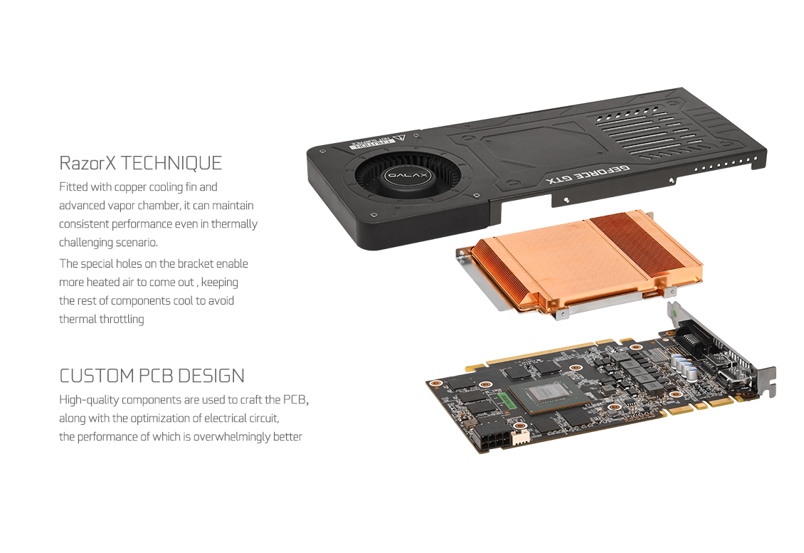 Immagine pubblicata in relazione al seguente contenuto: GALAX lancia la video card GeForce GTX 1070 KATANA con cooler single-slot | Nome immagine: news26153_GALAX-GeForce-GTX-1070-KATANA_2.png