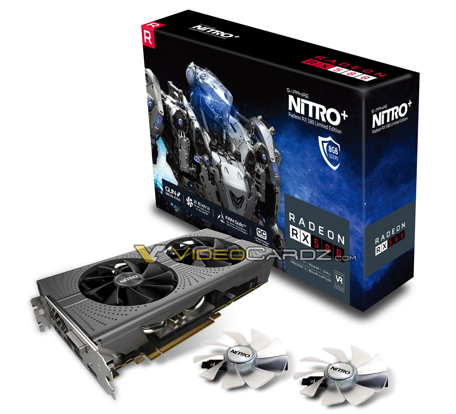 Immagine pubblicata in relazione al seguente contenuto: Foto delle Radeon RX 580 e Radeon RX 570 Nitro+ e Pulse di Sapphire | Nome immagine: news26154_Sapphire-Radeon-RX-500-video-card_1.jpg