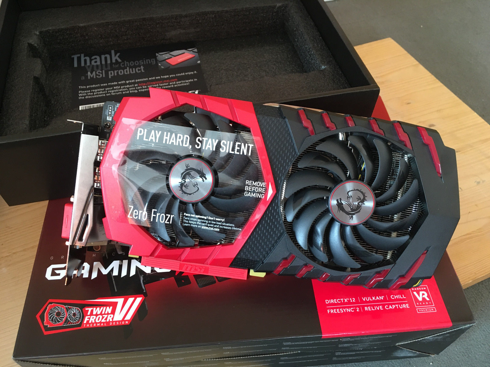 Immagine pubblicata in relazione al seguente contenuto: Foto della Radeon RX 570 Gaming X non annunciata e gi venduta su eBay | Nome immagine: news26176_MSI-Radeon-RX-570-Gaming-X_2.jpg