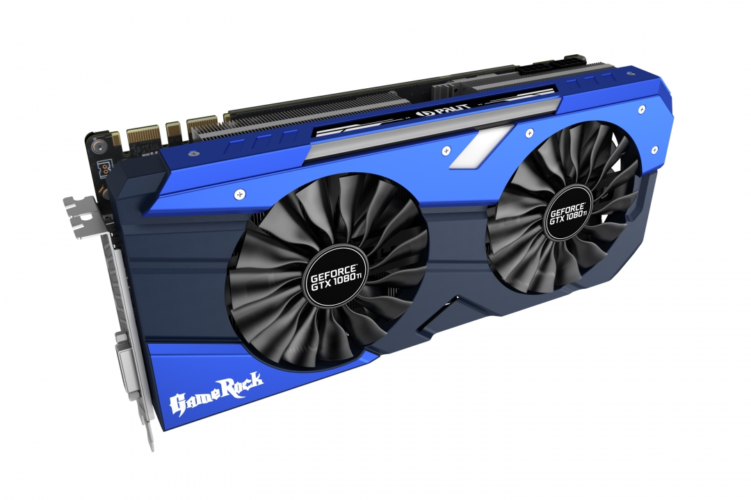 Immagine pubblicata in relazione al seguente contenuto: Palit lancia la video card GeForce GTX 1080 Ti GameRock Premium Edition | Nome immagine: news26179_Palit-GeForce-GTX-1080-Ti-GameRock-Premium-Edition_1.jpg