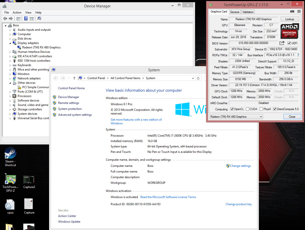 Media asset in full size related to 3dfxzone.it news item entitled as follows: Una Radeon RX 480 si comporta come una Radeon RX 580 con un update del bios | Image Name: news26195_Radeon-RX-480-to-RX-580-BIOS-Mod_1.jpg