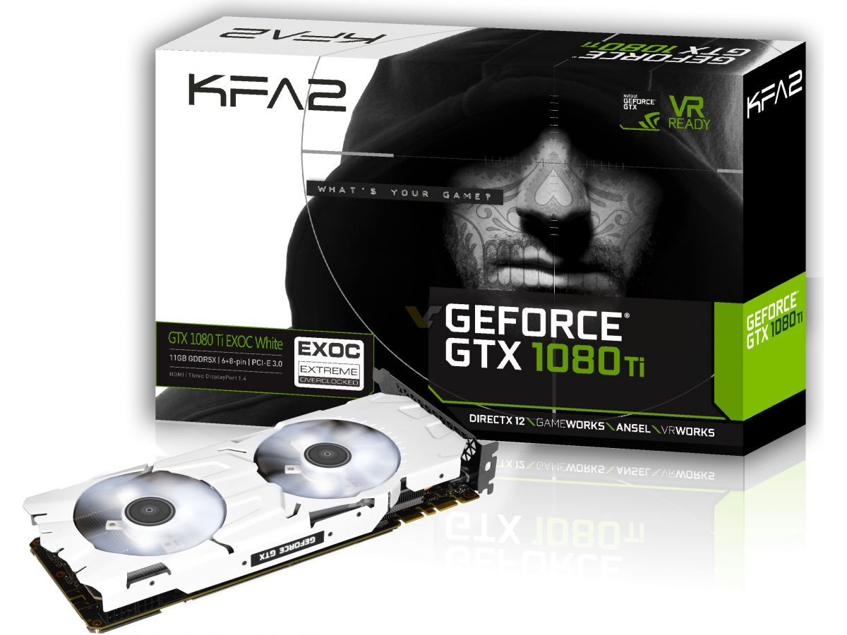 Immagine pubblicata in relazione al seguente contenuto: GALAX lancia la card factory-overclocked GeForce GTX 1080 Ti EXOC White | Nome immagine: news26219_GALAX-GeForce-GTX-1080-Ti-EXOC-SNPR-WHITE_5.jpg