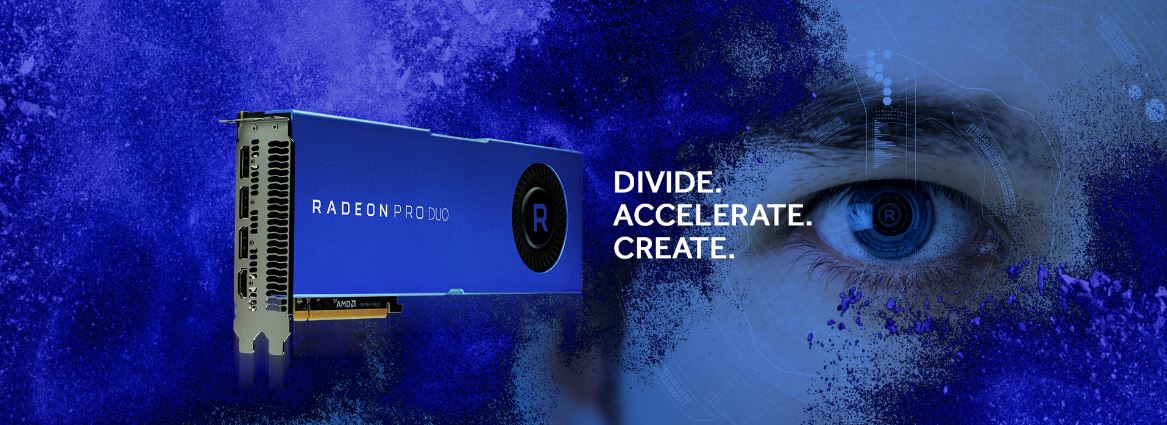 Immagine pubblicata in relazione al seguente contenuto: AMD annuncia la Radeon Pro Duo con 2 GPU Polaris e 32GB di VRAM GDDR5 | Nome immagine: news26223_Radeon-Pro-Dual-GPU-Polaris_7.jpg