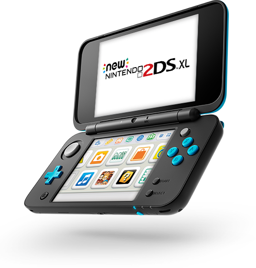 Immagine pubblicata in relazione al seguente contenuto: Nintendo annuncia data di lancio e prezzo della nuova console Nintendo 2DS XL | Nome immagine: news26249_Nintendo-2DS-XL_2.png