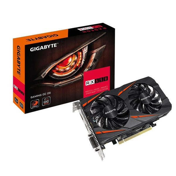 Immagine pubblicata in relazione al seguente contenuto: GIGABYTE lancia le video card Radeon RX 550 Gaming OC 2G e Radeon RX 550 D5 2G | Nome immagine: news26274_Radeon-RX-550-Gaming-OC-2G_1.jpg