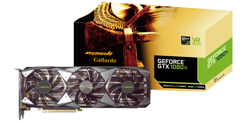 Immagine pubblicata in relazione al seguente contenuto: Manli lancia la video card non reference GeForce GTX 1080 Ti Gallardo | Nome immagine: news26283_Manli-GeForce-GTX-1080-Ti-Gallardo_4.png