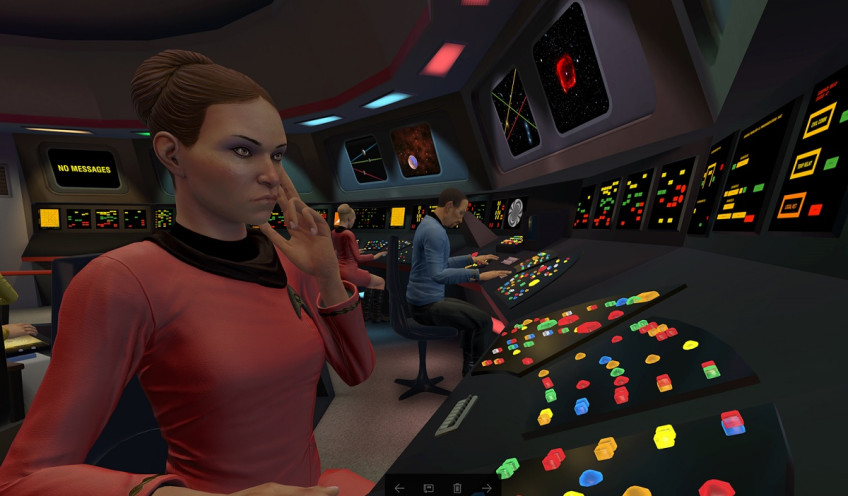 Immagine pubblicata in relazione al seguente contenuto: SAPPHIRE mostra il game Prey eseguito in Full HD con una card NITRO+ RX 580 8GB | Nome immagine: news26314_Star-Trek-Bridge-Crew-Screenshot_3.jpg