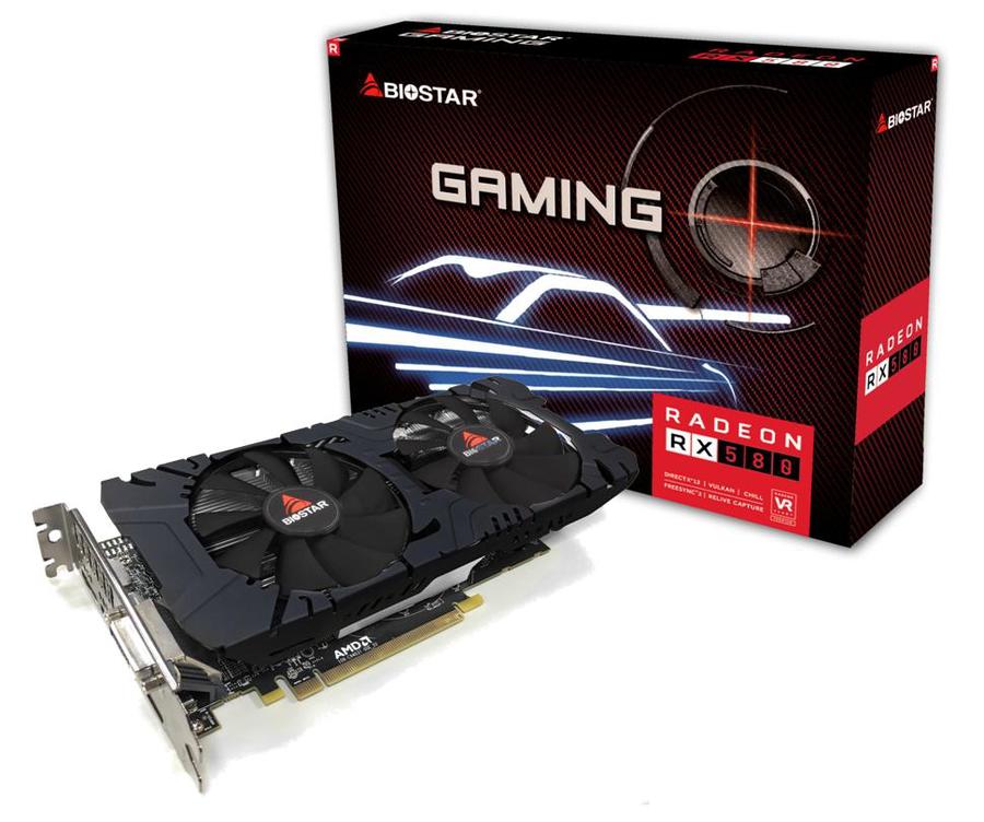 Risorsa grafica - foto, screenshot o immagine in genere - relativa ai contenuti pubblicati da amdzone.it | Nome immagine: news26319_BIOSTAR-Radeon-RX-580-8GB-Dual-Cooling_1.jpg