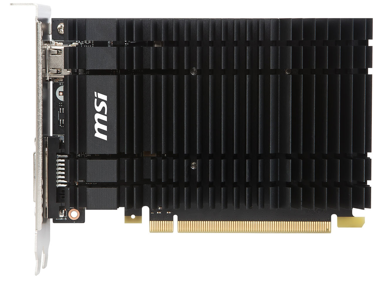 Immagine pubblicata in relazione al seguente contenuto: MSI lancia una GeForce GT 1030 factory-overclocked e con cooler passivo | Nome immagine: news26353_MSI-GeForce-GT-1030_1.jpg