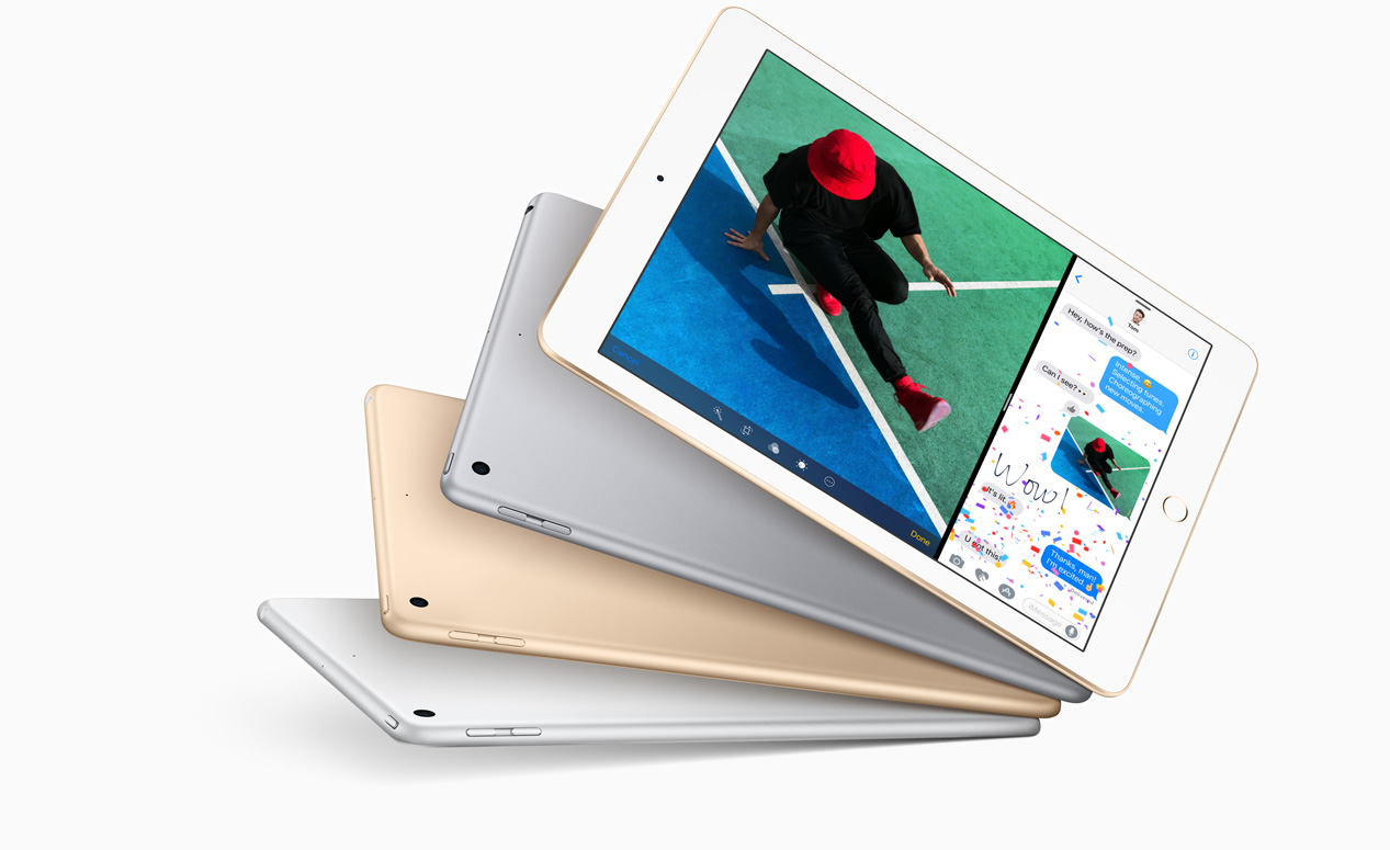 Immagine pubblicata in relazione al seguente contenuto: Apple punta a commercializzare 5/6 milioni di tablet iPad Pro da 10.5-inch | Nome immagine: news26366_Apple-iPad-Pro_1.jpg